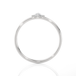 1/4 ctw Round Lab Grown Diamond Ring