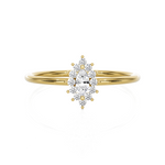 1/4 ctw Round Lab Grown Diamond Ring