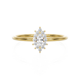 1/4 ctw Round Lab Grown Diamond Ring