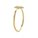 1/4 ctw Round Lab Grown Diamond Ring