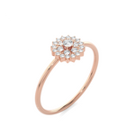 1/5 ctw Round Lab Grown Diamond Ring