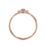 1/5 ctw Round Lab Grown Diamond Ring