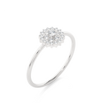 1/5 ctw Round Lab Grown Diamond Ring