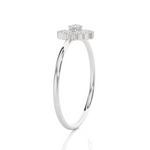 1/5 ctw Round Lab Grown Diamond Ring