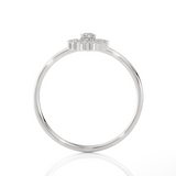 1/5 ctw Round Lab Grown Diamond Ring