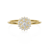 1/5 ctw Round Lab Grown Diamond Ring