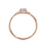 3/4 ctw Round Lab Grown Diamond Ring