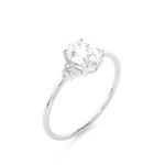 3/4 ctw Round Lab Grown Diamond Ring