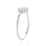 3/4 ctw Round Lab Grown Diamond Ring