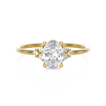 3/4 ctw Round Lab Grown Diamond Ring