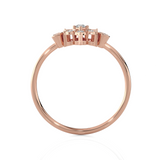 1/6 ctw Round Lab Grown Diamond Ring