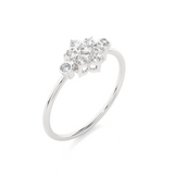 1/6 ctw Round Lab Grown Diamond Ring