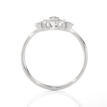 1/6 ctw Round Lab Grown Diamond Ring