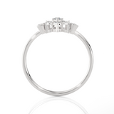 1/6 ctw Round Lab Grown Diamond Ring