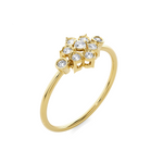 1/6 ctw Round Lab Grown Diamond Ring
