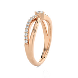 1/3 ctw Round Lab Grown Diamond Ring