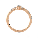 1/3 ctw Round Lab Grown Diamond Ring