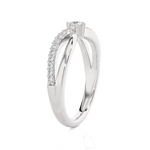 1/3 ctw Round Lab Grown Diamond Ring