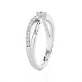 1/3 ctw Round Lab Grown Diamond Ring