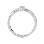1/3 ctw Round Lab Grown Diamond Ring