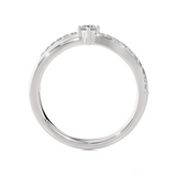 1/3 ctw Round Lab Grown Diamond Ring
