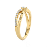 1/3 ctw Round Lab Grown Diamond Ring