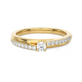 1/4 ctw Round Lab Grown Diamond Ring