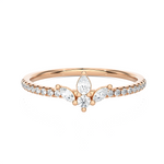 1/3 ctw Round Lab Grown Diamond Ring
