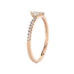1/3 ctw Round Lab Grown Diamond Ring