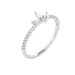1/3 ctw Round Lab Grown Diamond Ring