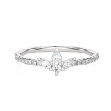 1/3 ctw Round Lab Grown Diamond Ring