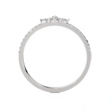 1/3 ctw Round Lab Grown Diamond Ring