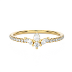 1/3 ctw Round Lab Grown Diamond Ring