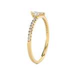 1/3 ctw Round Lab Grown Diamond Ring