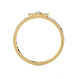 1/3 ctw Round Lab Grown Diamond Ring