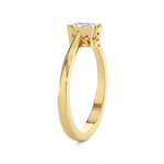 1/5 ctw Round Lab Grown Diamond Ring