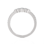 1/3 ctw Round Lab Grown Diamond Anniversary Ring