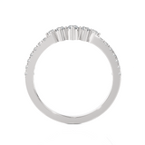 1/3 ctw Round Lab Grown Diamond Anniversary Ring