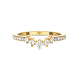 1/3 ctw Round Lab Grown Diamond Anniversary Ring