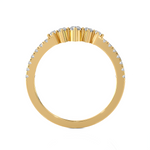 1/3 ctw Round Lab Grown Diamond Anniversary Ring