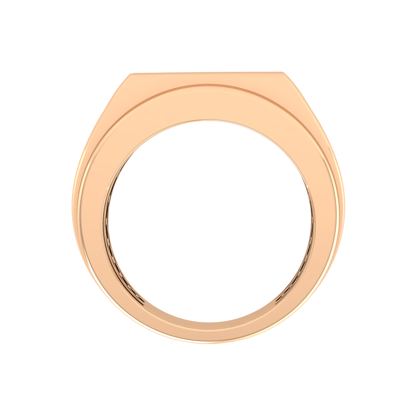 1 ctw Round Lab Grown Diamond Men's Ring