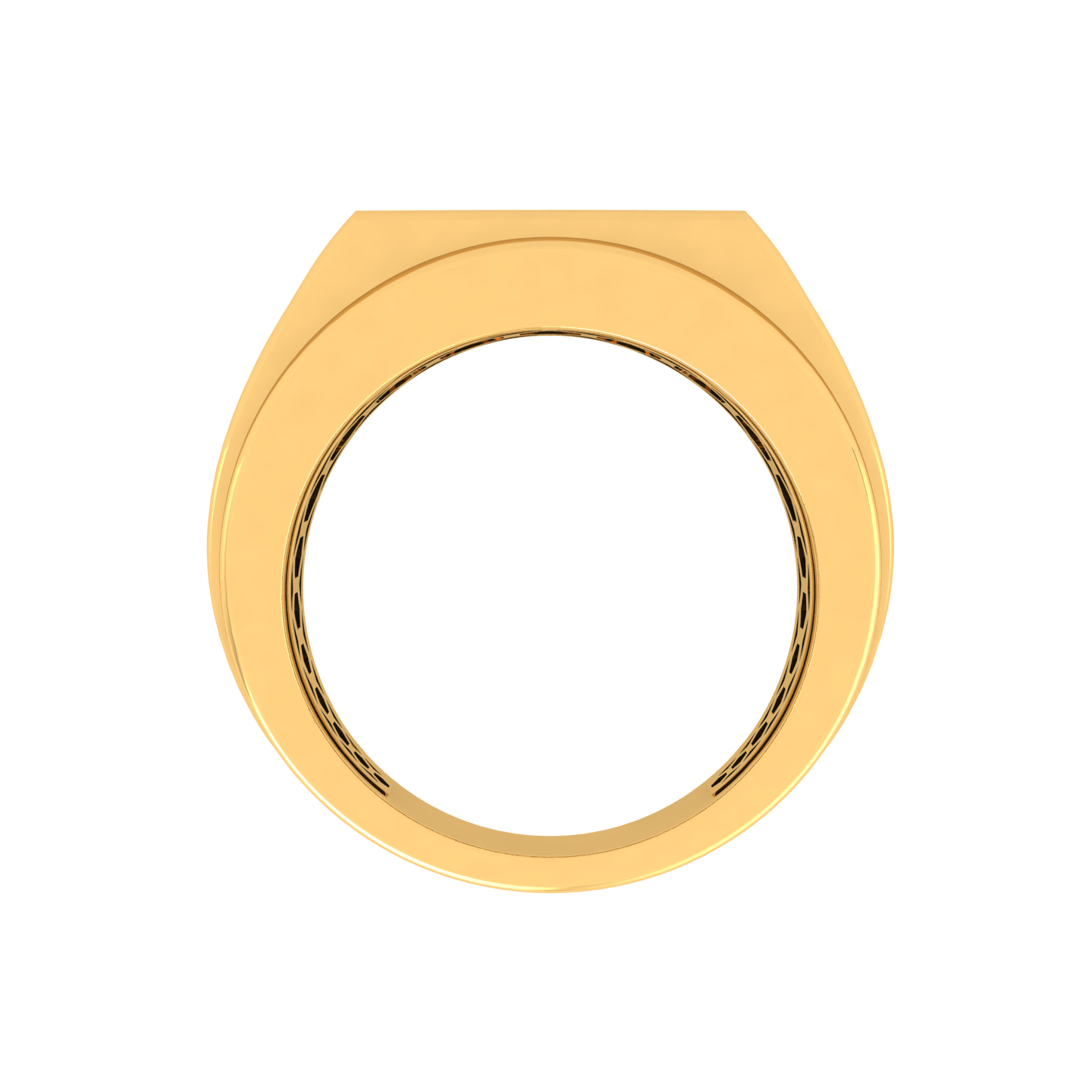1 ctw Round Lab Grown Diamond Men's Ring