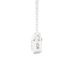 Emerald-Cut Lab Grown Diamond Solitaire Pendant