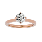 1 1/4 ctw Round Lab Grown Diamond Solitaire Engagement Ring