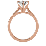 1 1/4 ctw Round Lab Grown Diamond Solitaire Engagement Ring