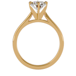 1 1/4 ctw Round Lab Grown Diamond Solitaire Engagement Ring