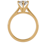 1 1/4 ctw Round Lab Grown Diamond Solitaire Engagement Ring