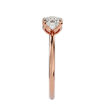 1 1/3 ctw Round Lab Grown Diamond Solitaire Engagement Ring