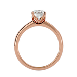 1 1/3 ctw Round Lab Grown Diamond Solitaire Engagement Ring