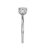 1 1/3 ctw Round Lab Grown Diamond Solitaire Engagement Ring
